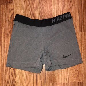 Grey Nike Pro Spandex